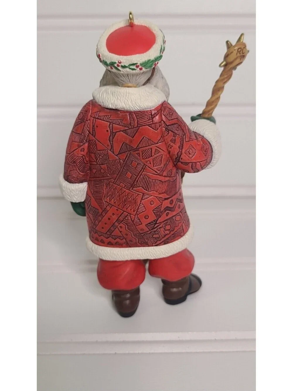 Vintage Hallmark 1999 Joyful Santa 1st in Series Christmas Ornament